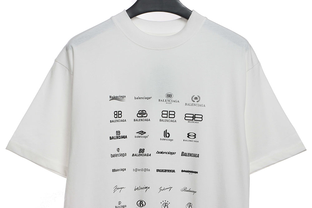 Balenciaga Manchu classic logo short sleeves TSK 1