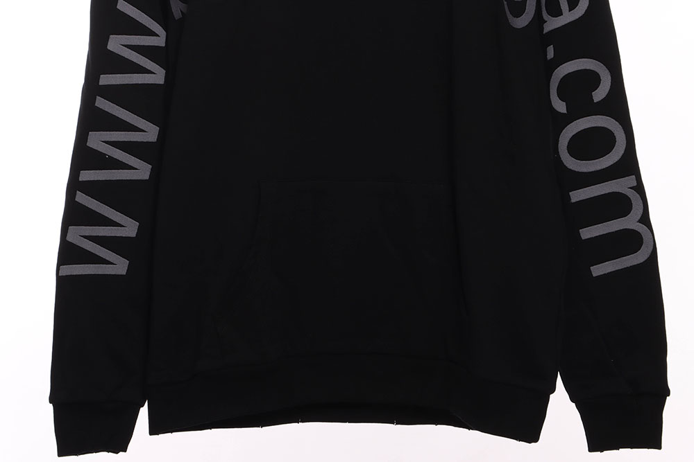 Balenciaga chest  & arms double LOGO hoodie TSK1