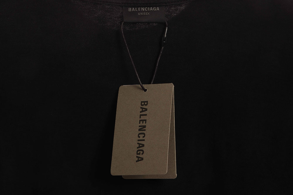 Balenciaga blurred LOGO short sleeves TSK 1