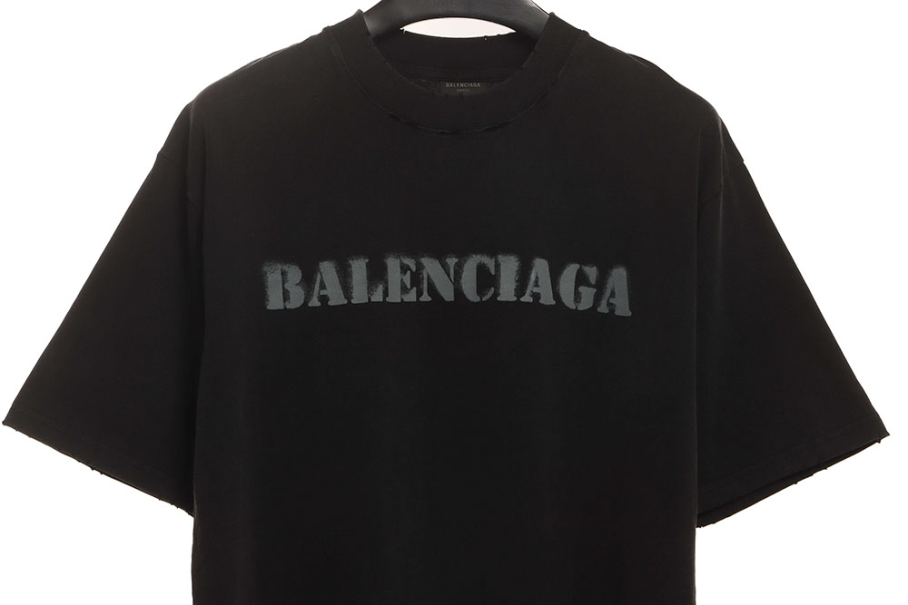 Balenciaga blurred LOGO short sleeves TSK 1