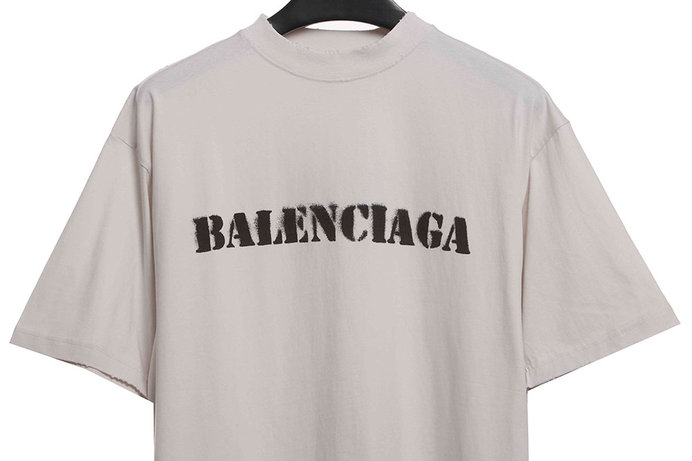 Balenciaga blurred LOGO short sleeves TSK 2