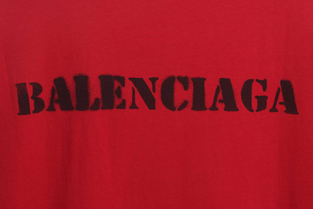 Balenciaga blurred LOGO short sleeves TSK 3