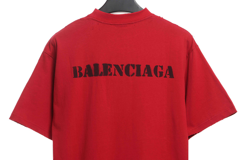 Balenciaga blurred LOGO short sleeves TSK 3