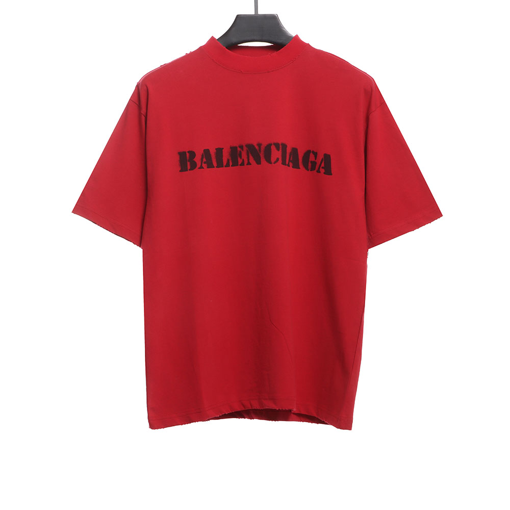 Balenciaga blurred LOGO short sleeves TSK 3