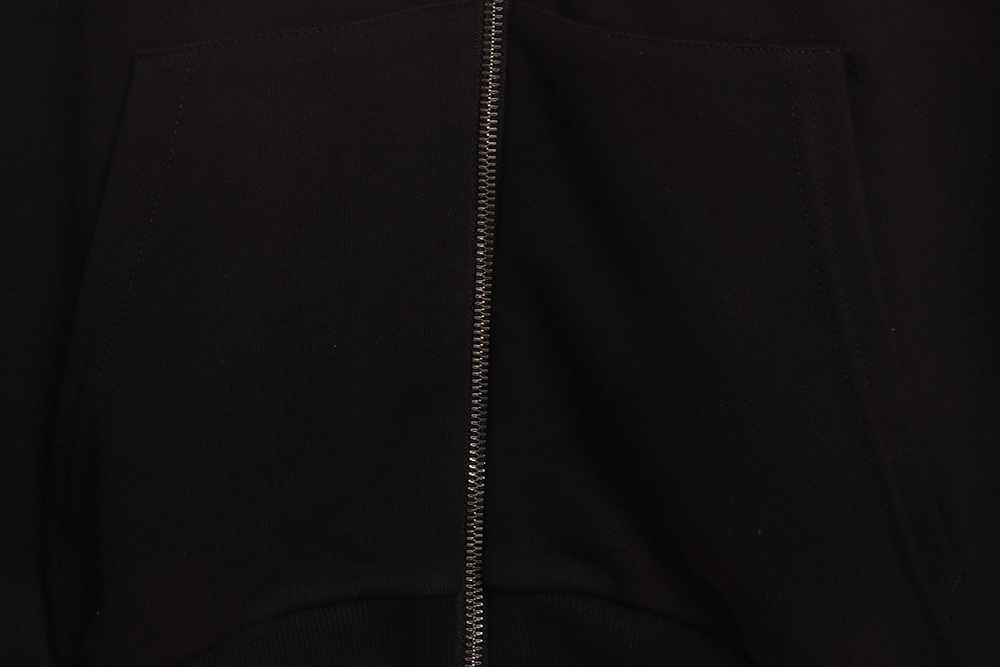 Celine small logo letter zip hoodie