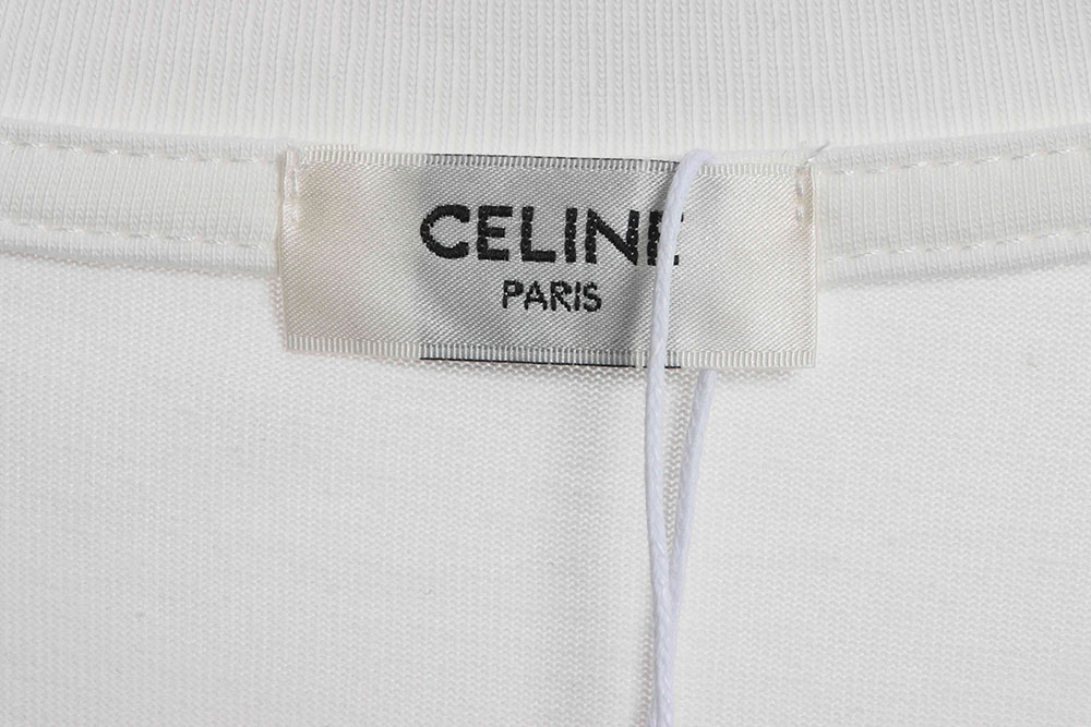 Celine rivet letter short sleeves