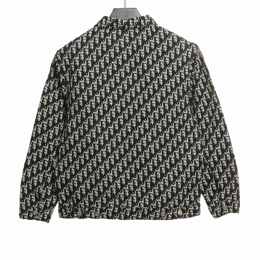 Dior classic LOGO jacquard all-over printed jacket