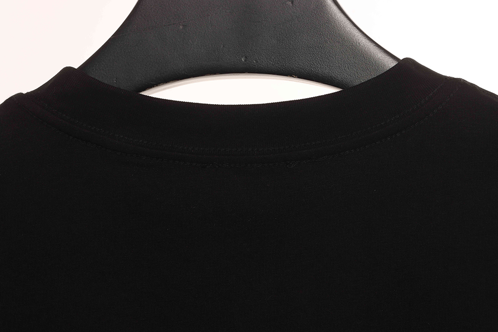 Dior CD embroidered collar lettering short sleeves TSK 1