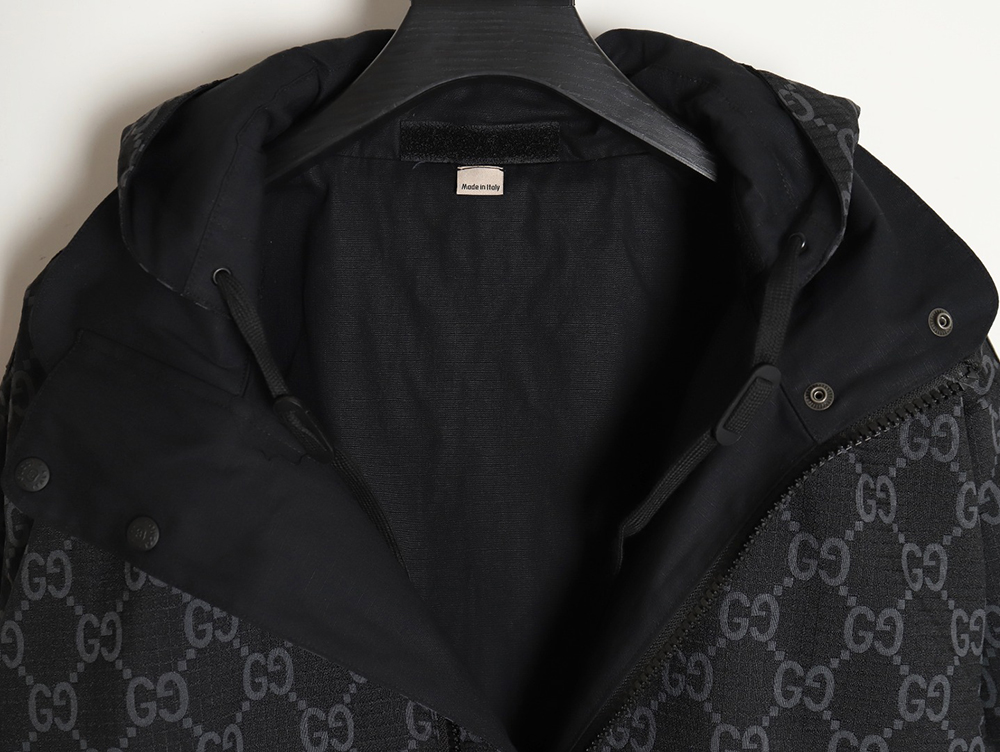 Gucci reversible presbyopic dragon plaid jacket