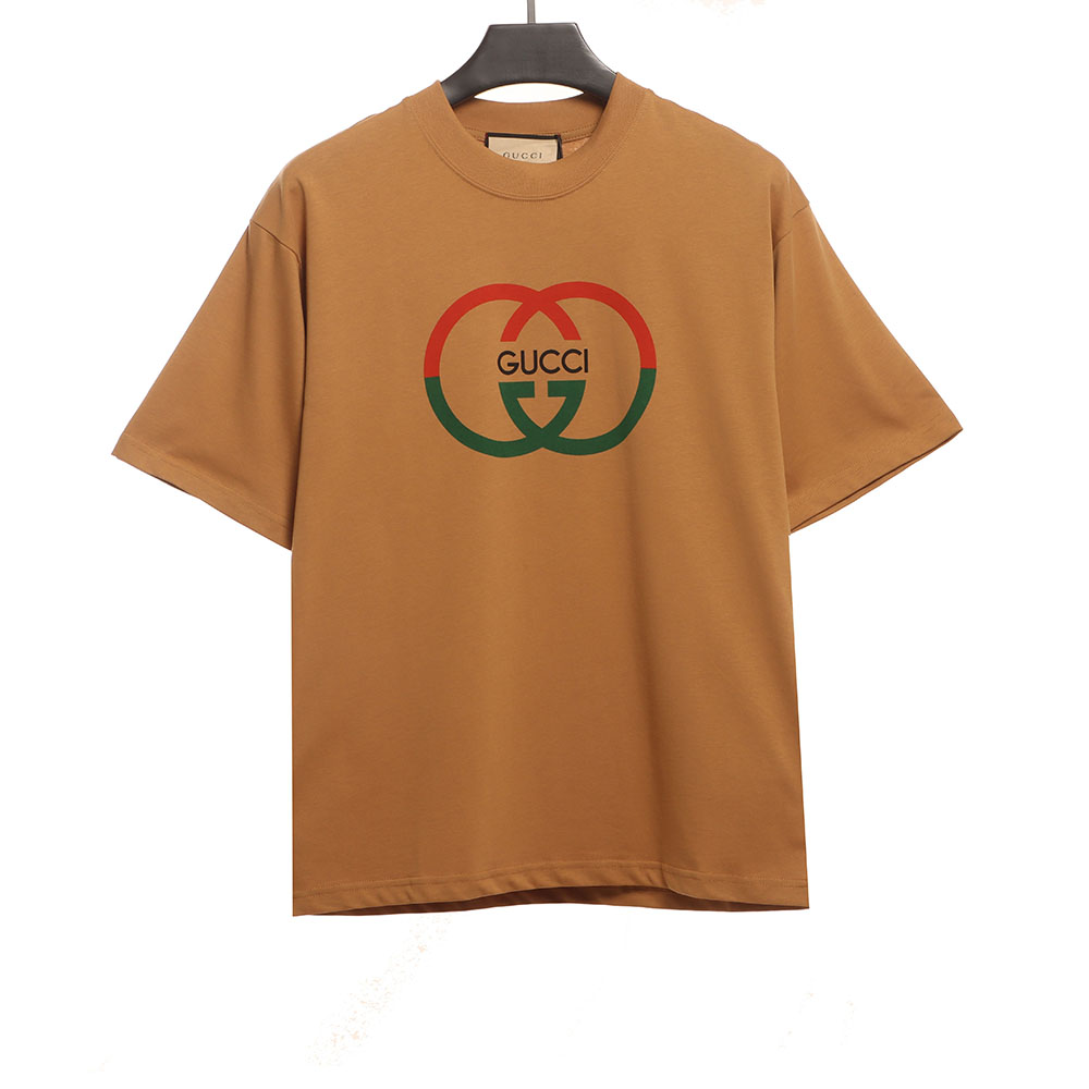 Gucci double G letters short sleeves TSK1