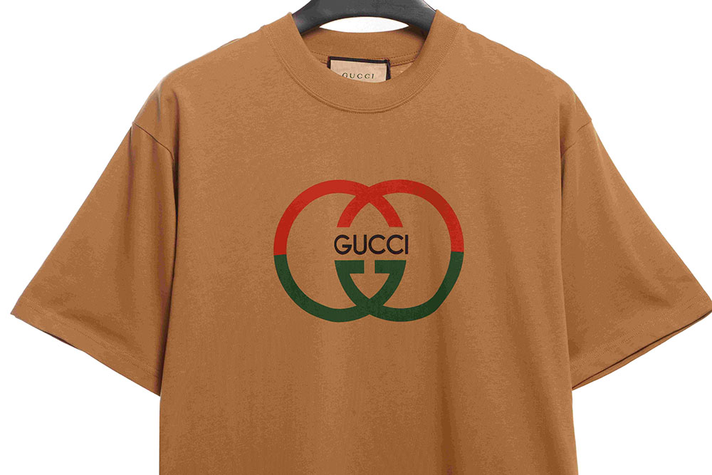 Gucci double G letters short sleeves TSK1