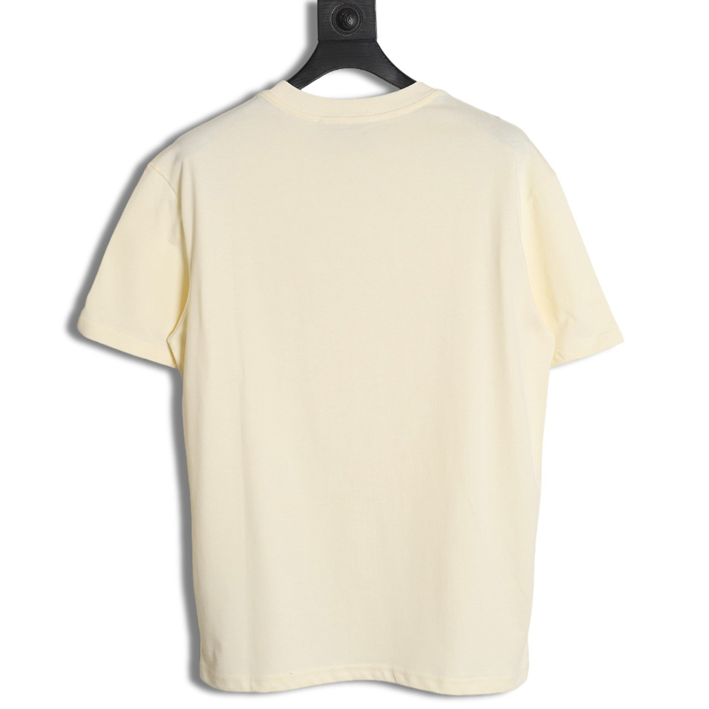 Gucci limited edition lightning letter print short sleeves