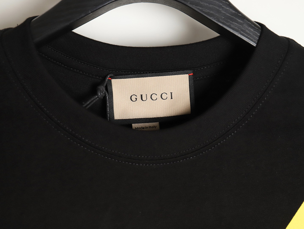 Gucci limited edition lightning letter print short sleeves TSK1
