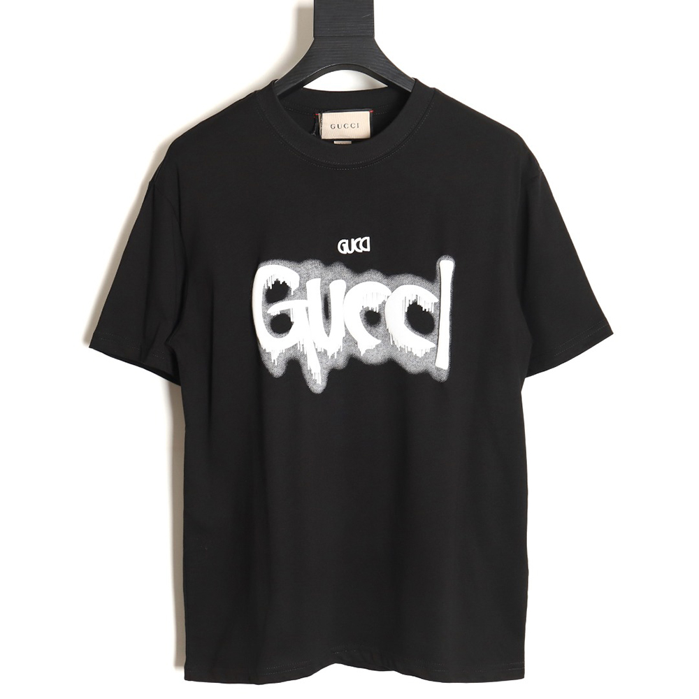 Gucci classic simple logo letter short sleeves TSK1