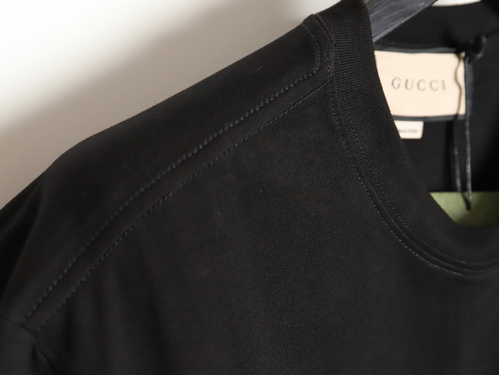 Gucci classic rainbow logo wide T-shirt TSK1