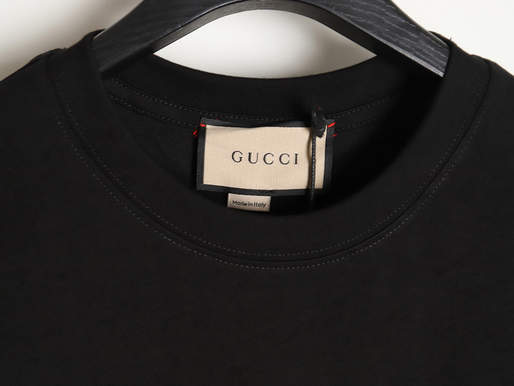 Gucci classic rainbow logo wide T-shirt TSK1