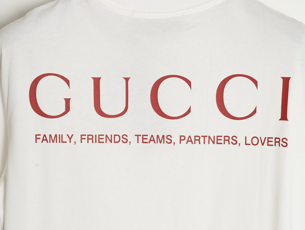 Gucci classic letter logo round neck short sleeves