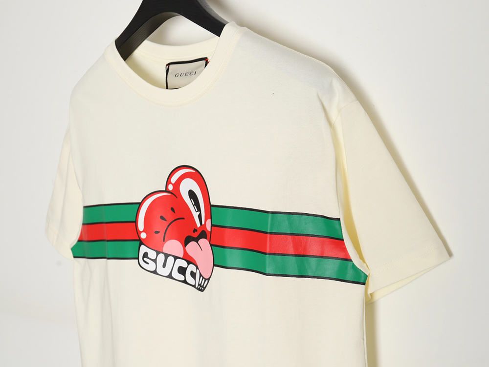 Gucci Capsule Collection Love Print Short Sleeves