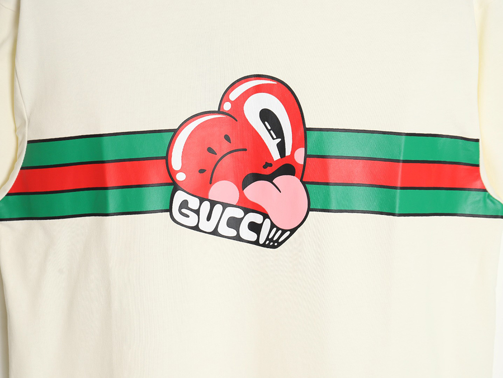 Gucci Capsule Collection Love Print Short Sleeves