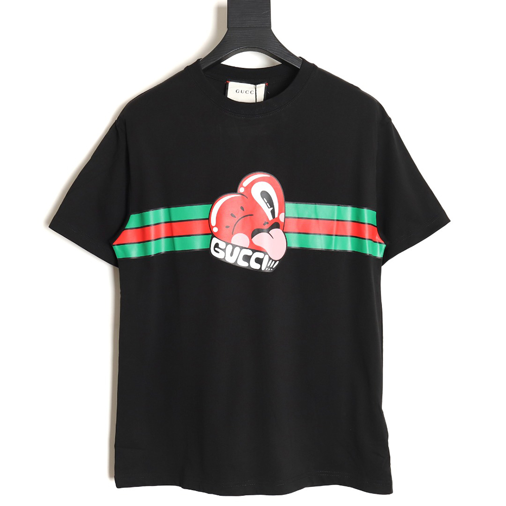 Gucci Capsule Collection Love Print Short Sleeves TSK1