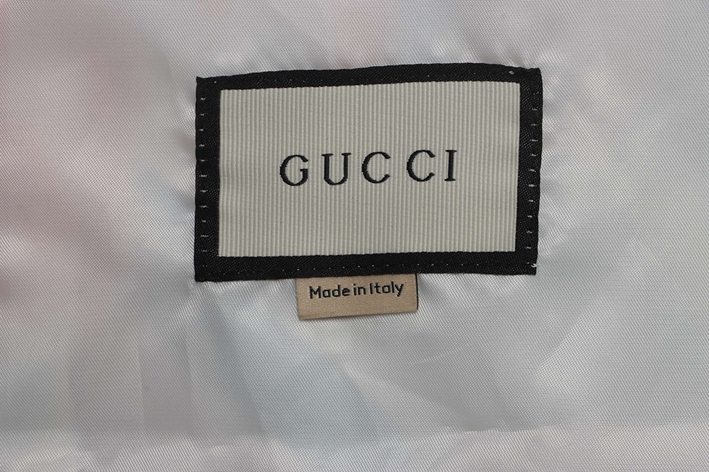 Gucci 3D letter print jacket