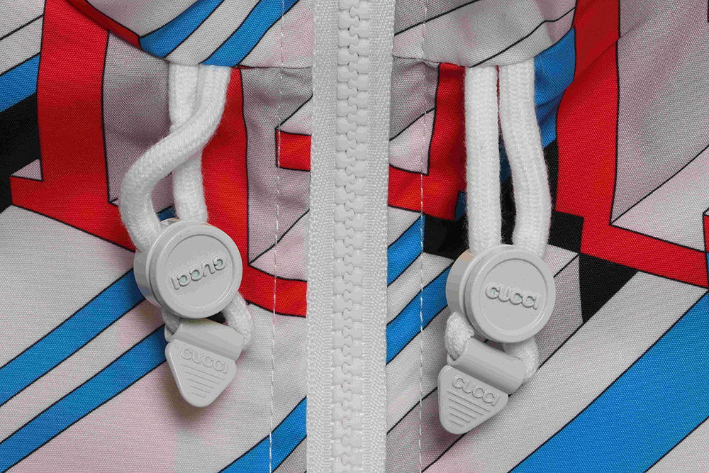 Gucci 3D letter print jacket