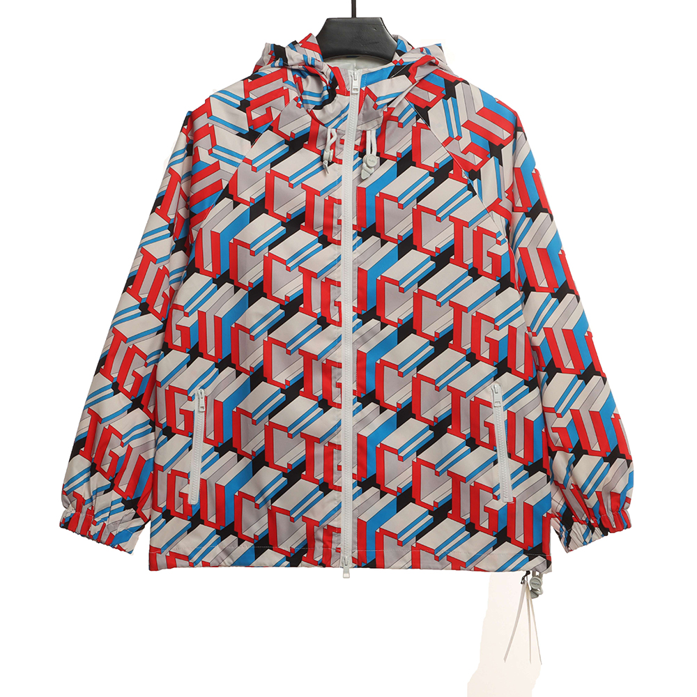 Gucci 3D letter print jacket
