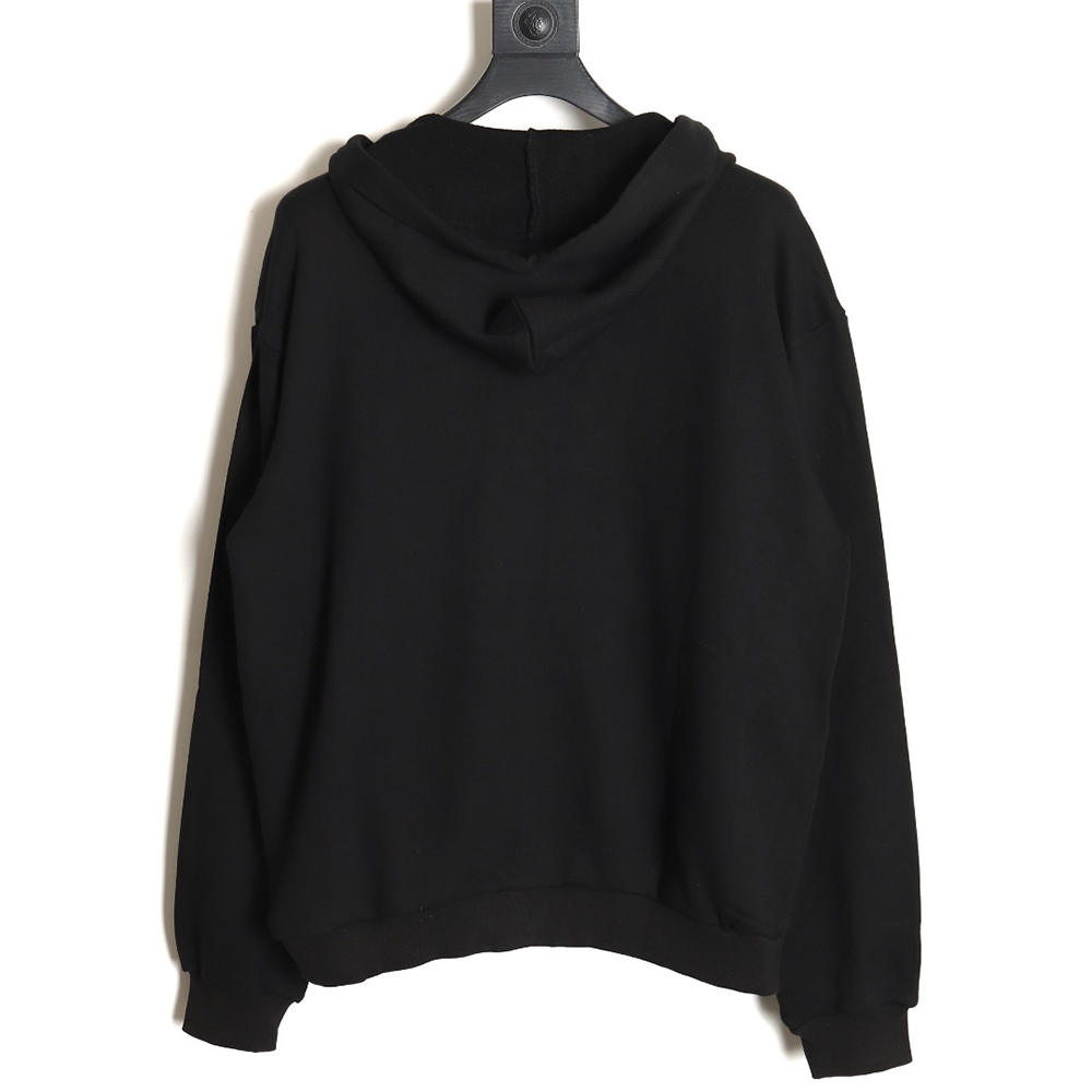 Louis Vuitton 24ss drawstring beaded signature hooded zipper sweatshirt