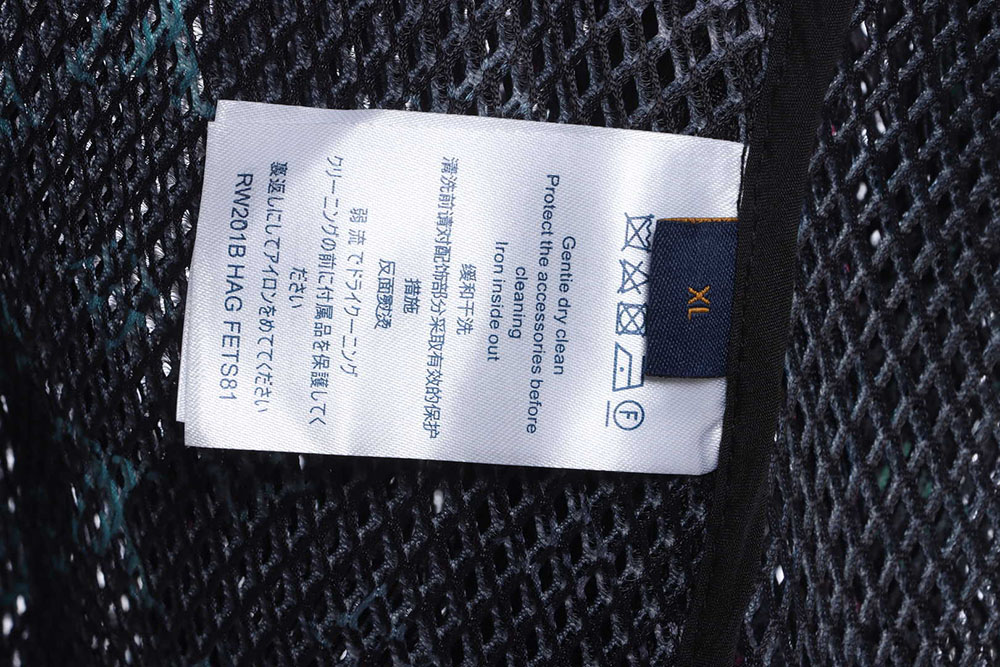 LV gradient presbyopic mesh hooded jacket