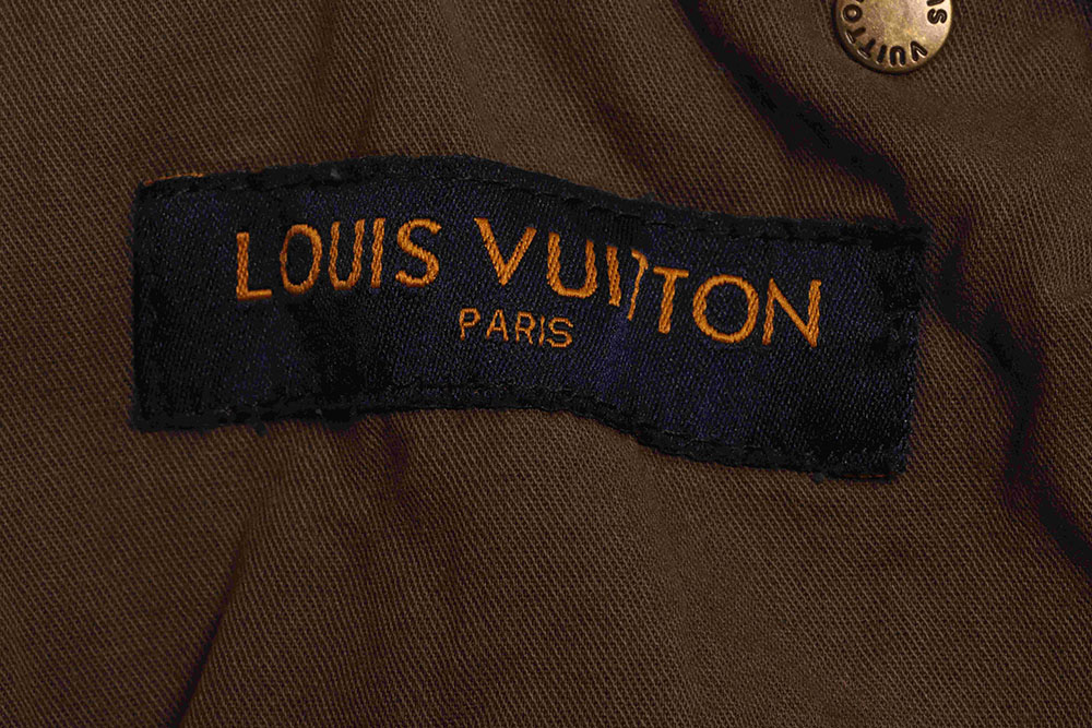 LV embossed jeans