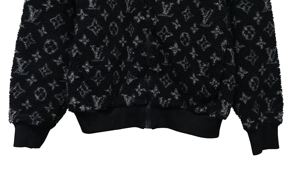 LV teddy velvet jacket
