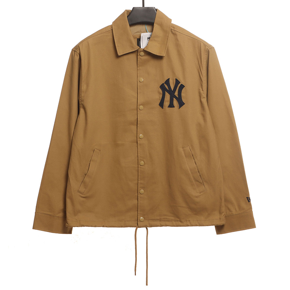 MLB co-branded front and rear embroidered jacket