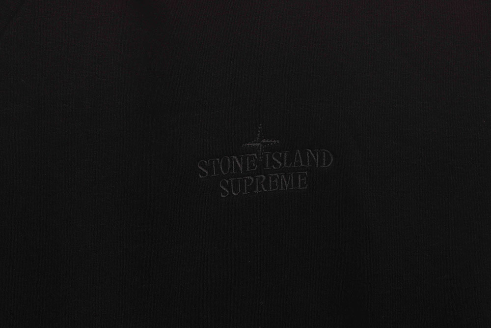 Stone Island co-branded fleece sweatshirt