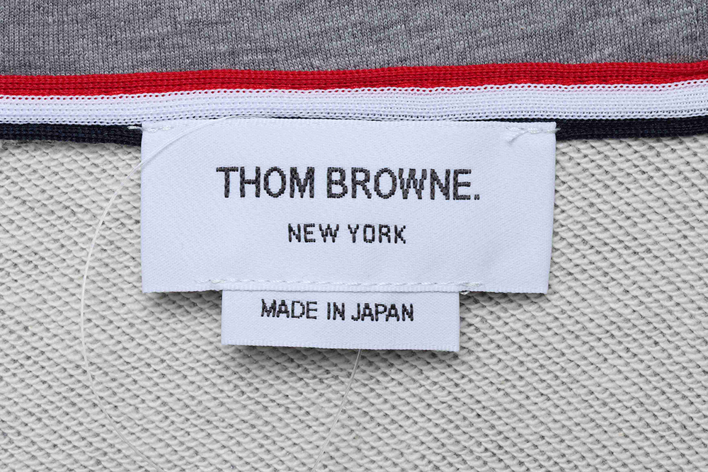 Thom Browne classic zip hoodie TSK1