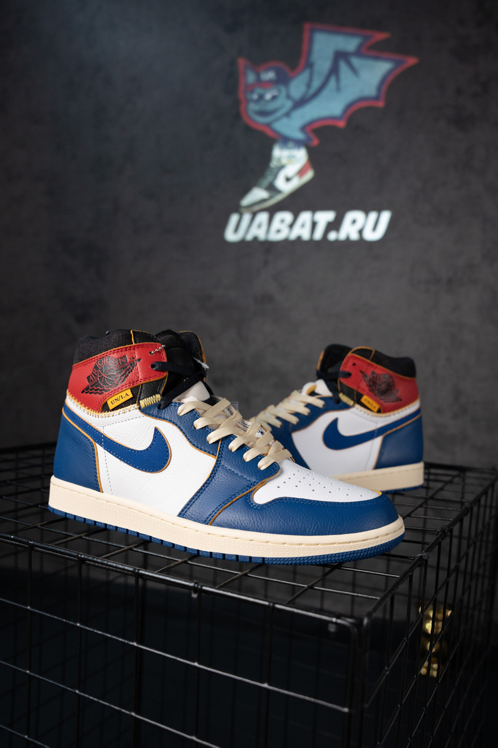 UNION LOS ANGELES BLUE TOE AIR JORDAN 1 RETRO HIGH