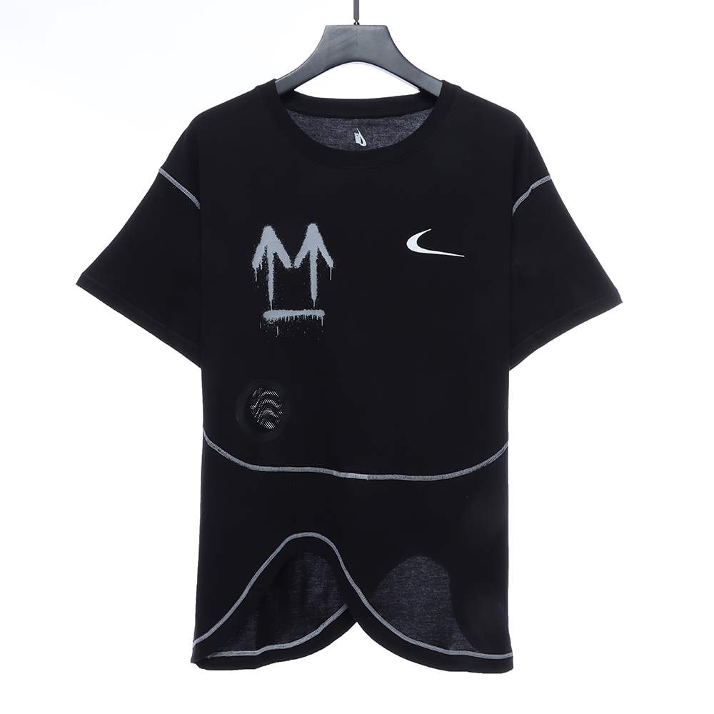 Nike & Off White joint irregular short sleeves