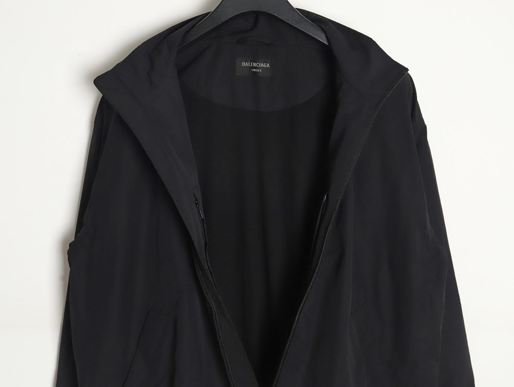 Balenciaga 24SS back letter embroidered stand collar jacket TSK1