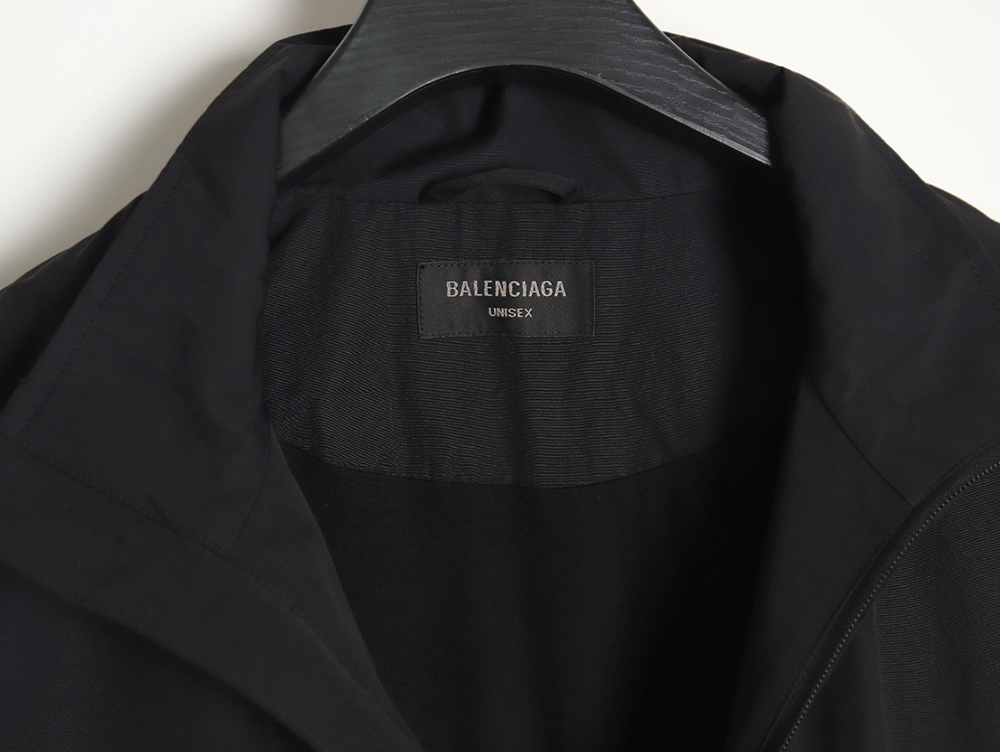 Balenciaga 24SS back letter embroidered stand collar jacket TSK1