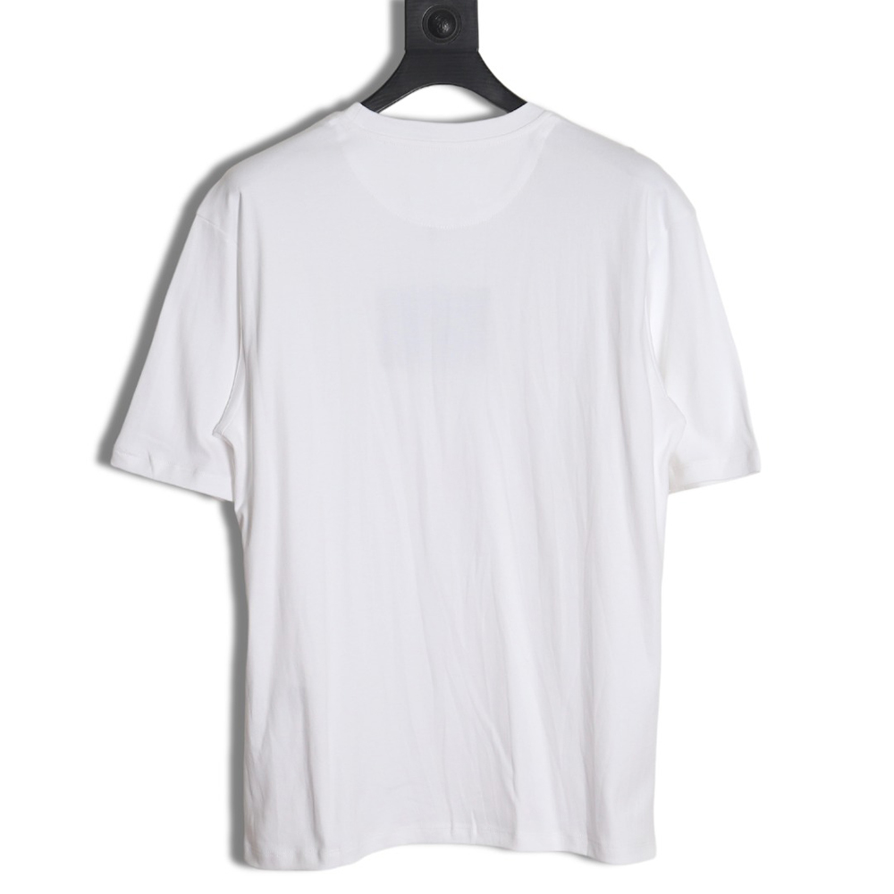 Prada 24SS triangle logo short-sleeved T-shirt
