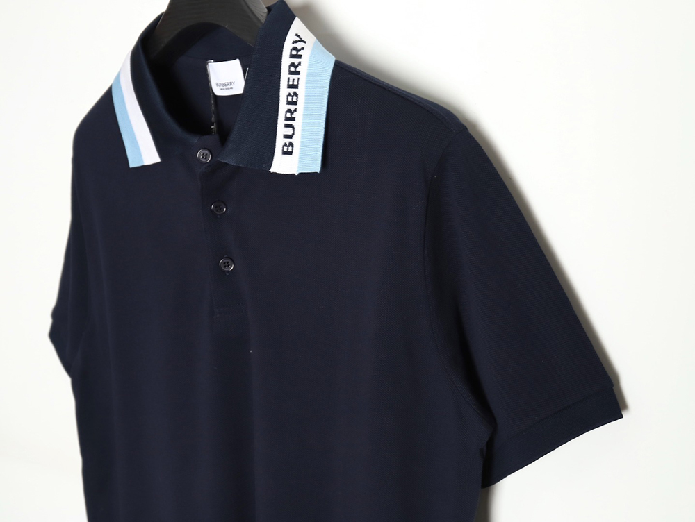 Burberry 21SS Classic Neck Embroidered Short Sleeve Polo Shirt TSK1