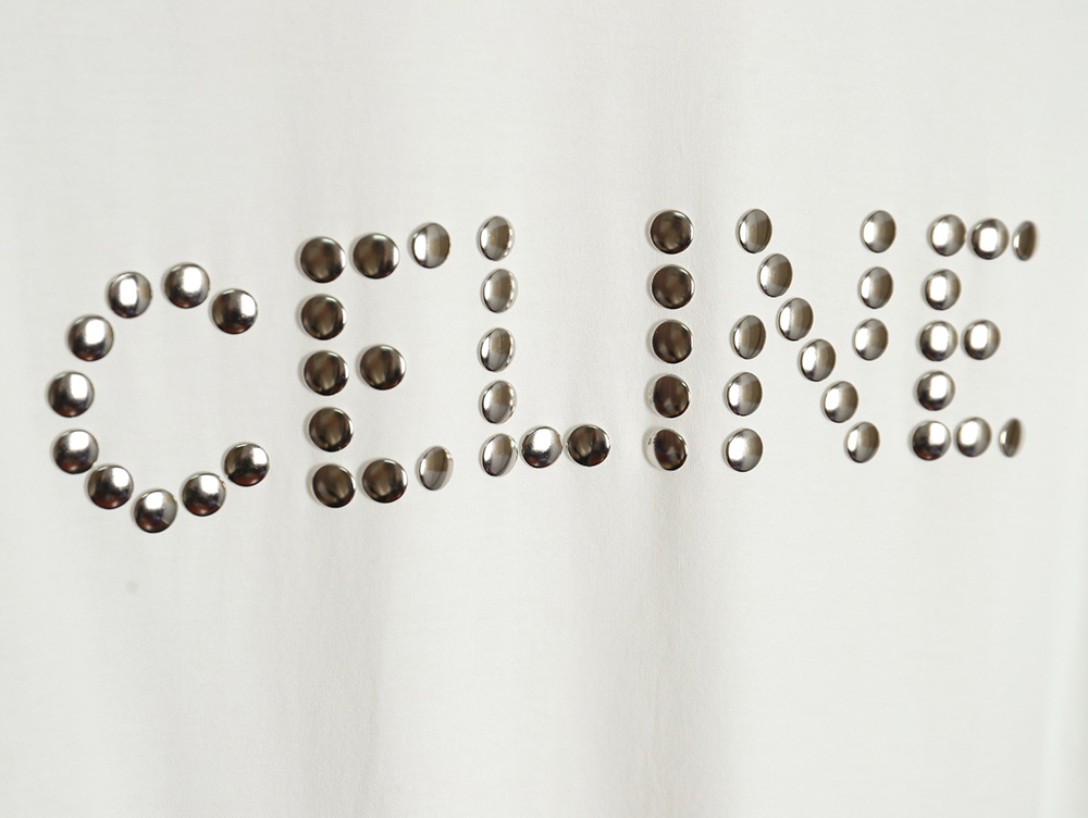 Celine studded letter T-shirt