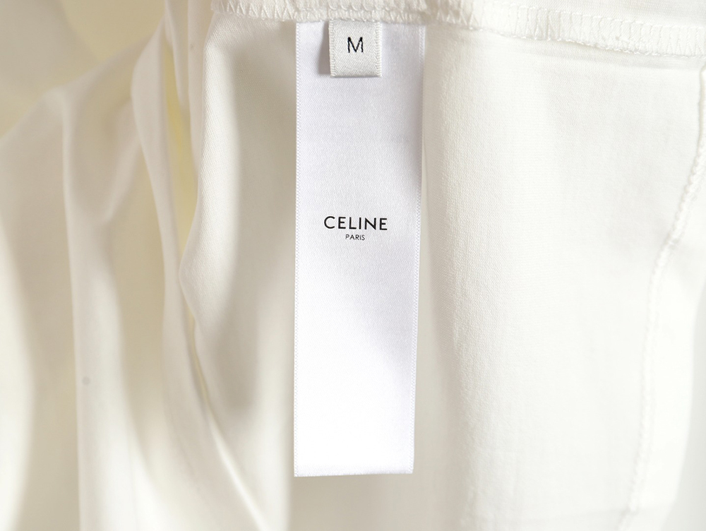 Celine basic logo printed T-shirt TSK1