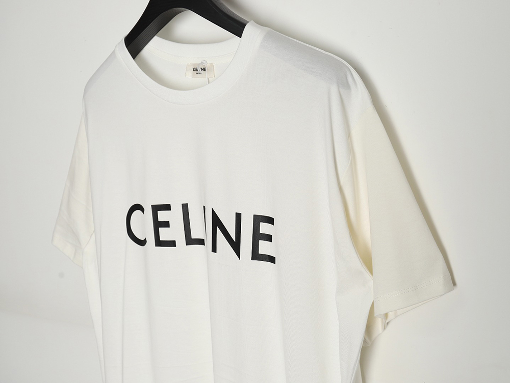 Celine basic logo printed T-shirt TSK1