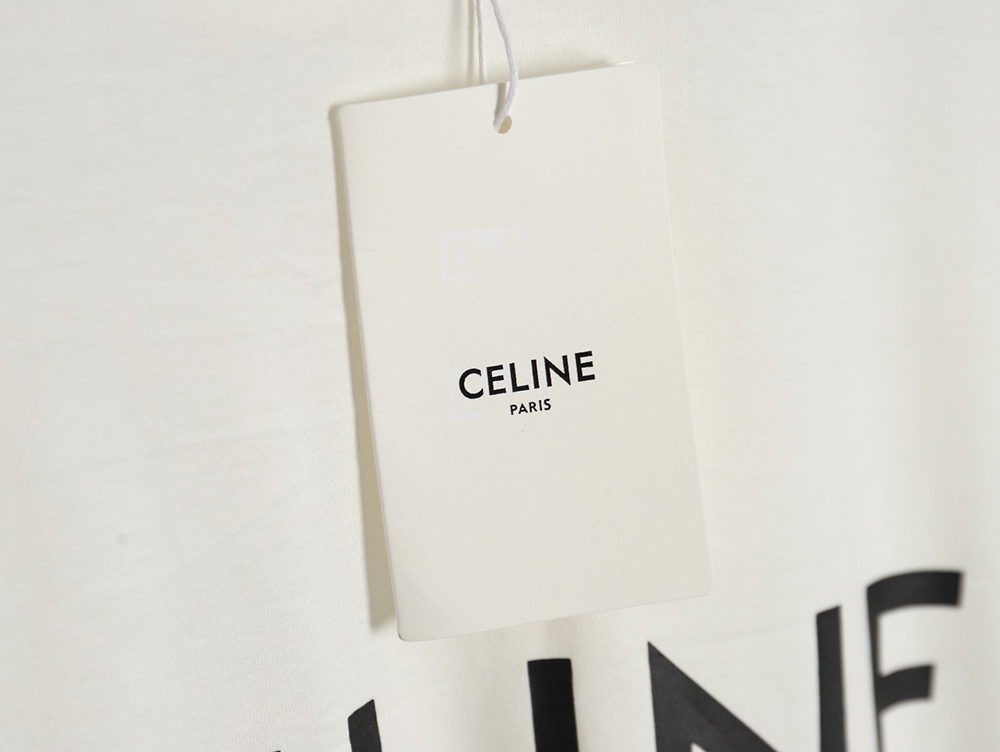 Celine basic logo printed T-shirt TSK1