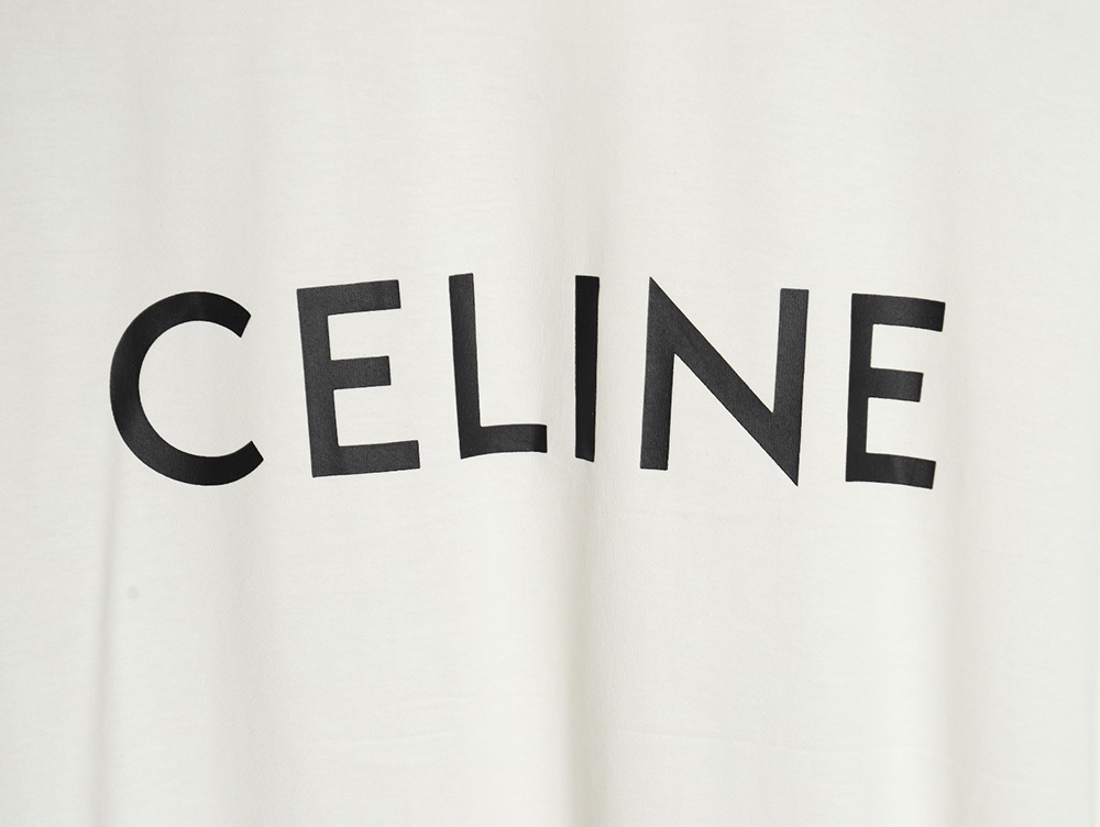 Celine basic logo printed T-shirt TSK1