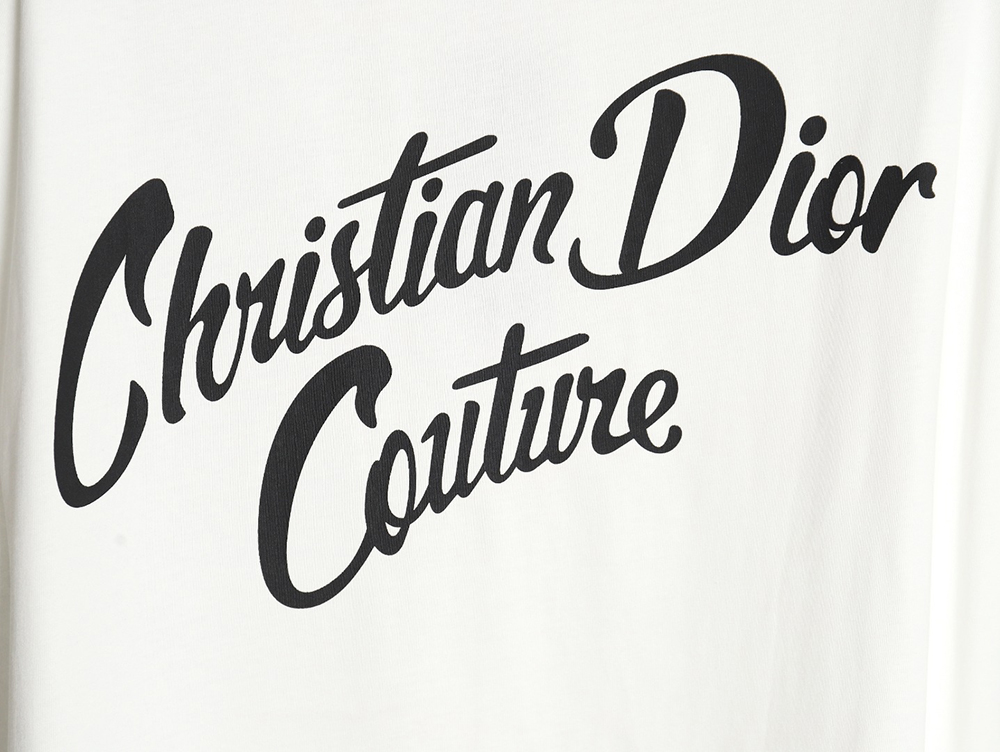 Dior 24SS back printed short sleeves