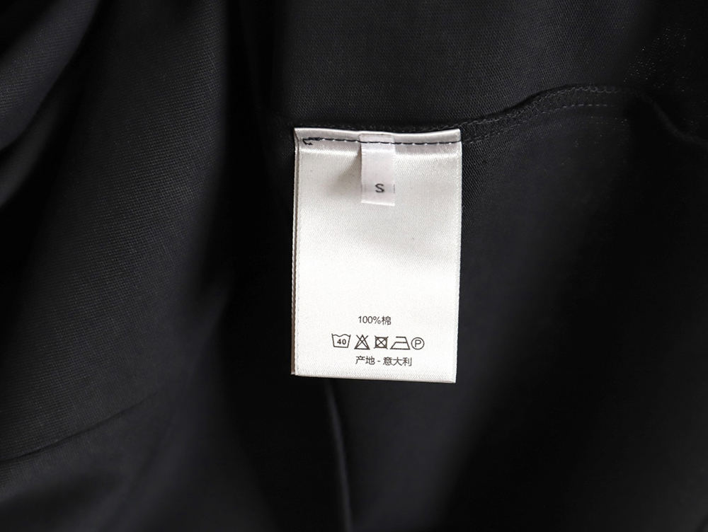 Dior 24SS back printed short sleeves TSK1