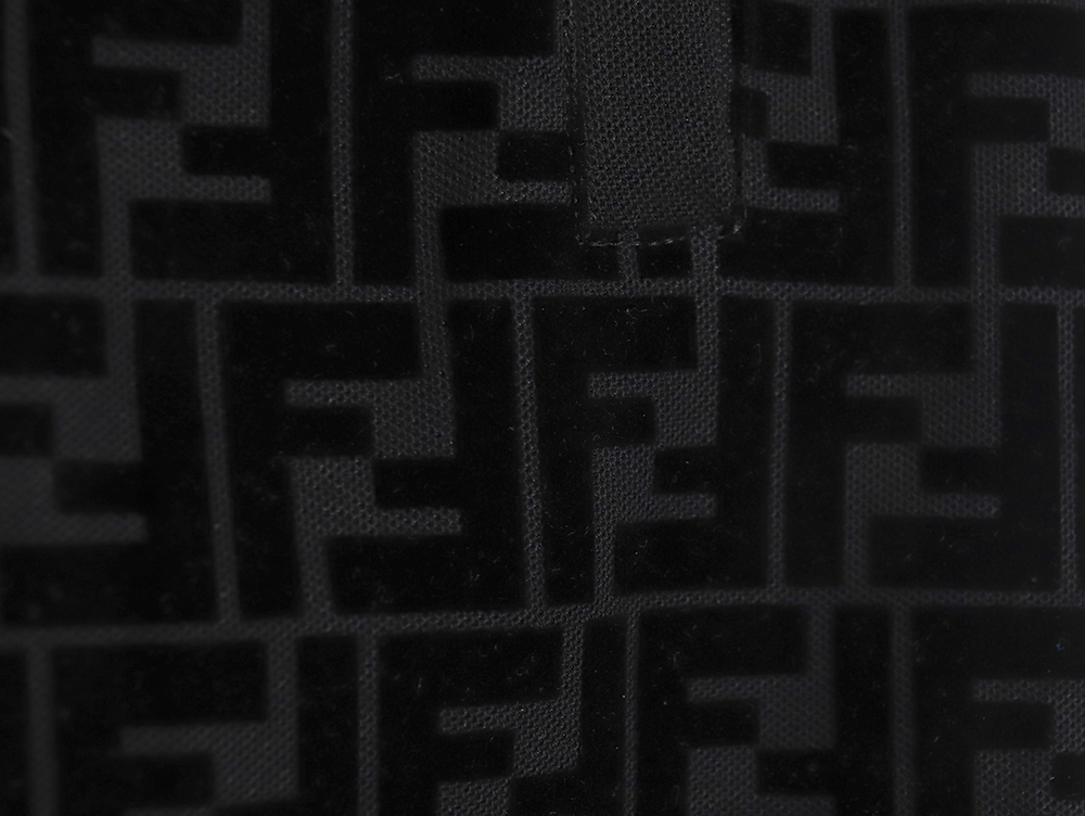 Fendi 22ss FF all-over printed flocked shorts