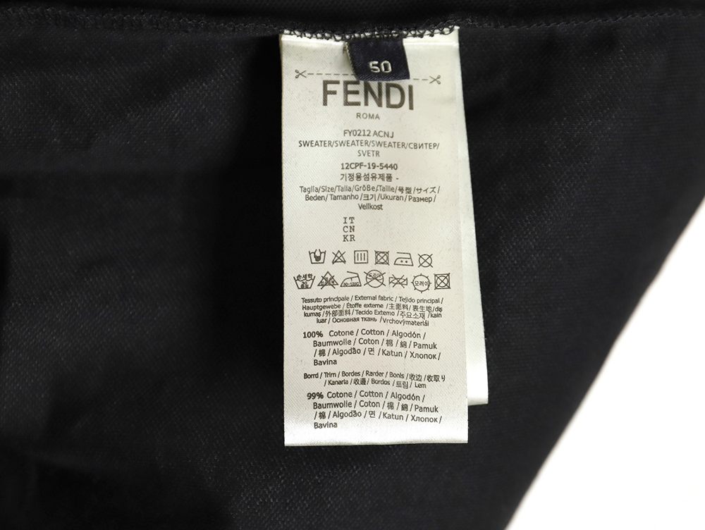 Fendi 22ss FF all-over printed flocked shorts