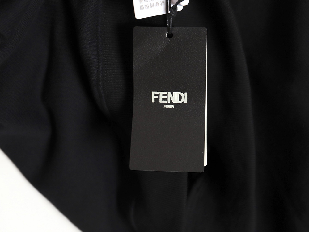Fendi 24SS gradient FF square mark round neck sweatshirt